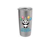 It's My Birthday Kawaii Panda Bicchiere termico in acciaio inox doppia parete