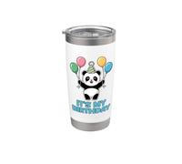 It's My Birthday Kawaii Panda Bicchiere termico in acciaio inox doppia parete