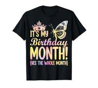 It's My Birthday Month - Festa di compleanno a forma di corona di farfalle Maglietta