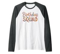 It's My Birthday Squad Celebrate Sister Born 1996 - Costume da Mamma Maglia con Maniche Raglan