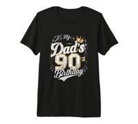 It's My Dad's 90th Birthday 90 Years Old Festa del papà Maglietta Premium