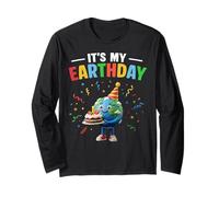 It's My Earth Day Save Cute Planet Studenti Insegnanti Maglia a Manica