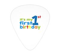 It'S My First Birthday Plettri per chitarra Plettri per chitarra basso Confezione da 12