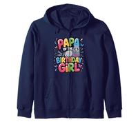 It's My Papa's Birthday Piccione Daddy Family Bday Felpa con Cappuccio