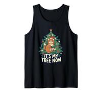 It's My Tree Now Memes Lovers Proprietario Gatto Natale Umorismo Divertente Canotta