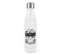 It's Non Hoarding If It's Libri Parete Doppia Acqua Bottiglia Bookworm Nerd Geek