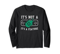 It's Not A Bug It's A Feature It Scherzo Maglia a Manica