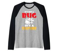 Its Not a Bug Its a Feature Programmatore Maglia con Maniche Raglan