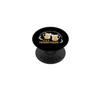 It's Not A Dad Bod It's A Father Figure Funny Beer Lover PopSockets PopGrip Adesivo