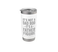 It's Not A Dad Bod It's A Father Figure Funny Dad Joke Bicchiere termico in acciaio inox doppia parete