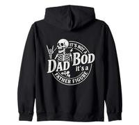 It's Not A Dad Bod It's A Father Figure Funny Father's Day Felpa con Cappuccio