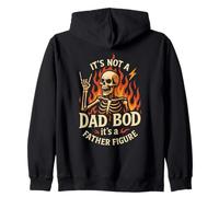 It's Not A Dad Bod It's A Father Figure Funny Father's Day Felpa con Cappuccio