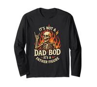 It's Not A Dad Bod It's A Father Figure Funny Father's Day Maglia a Manica