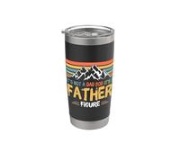 It's Not a Dad Bod It's a Father Figure Retro Father's Day Bicchiere termico in acciaio inox doppia parete