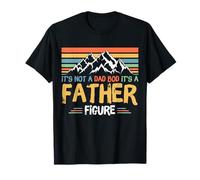 It's Not a Dad Bod It's a Father Figure Retro Father's Day Maglietta