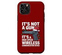 It's Not A Gun Meme XMas - Divertente Natale Non è una pistola Custodia per iPhone 11 Pro