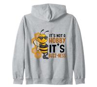 It's Not A Hobby Its Buzz-Ness Honey Jar Bee Collector Tee Felpa con Cappuccio