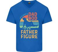 Its Not A Papà Bod sia Un Padre Figura Uomo Scollo A V Cotone T-Shirt