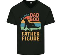 Its Not A Papà Bod sia Un Padre Figura Uomo Scollo A V Cotone T-Shirt