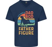 Its Not A Papà Bod sia Un Padre Figura Uomo Scollo A V Cotone T-Shirt