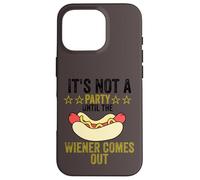 It's not a party until the Weiner comes out Custodia per iPhone 16 Pro