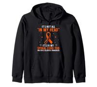 Its Not All In My Head Its In My Spinal Cord Too Multiple Felpa con Cappuccio