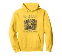 It's Not Hoarding If It's Books Felpa con Cappuccio