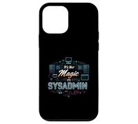 It's Not Magic It's SysAdmin Funny IT Tech Administrator Custodia per iPhone 12 mini