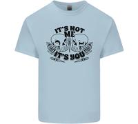 It's Not Me Anti Valentines Singolo Giorno Teschio T-Shirt Ragazzi Ragazze