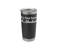Its Not Smut Its Cliterature Book Lovers Smutty Dark Romance Bicchiere termico in acciaio inox doppia parete