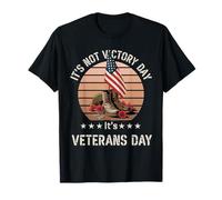It's Not Victory Day It's Veterans Day US Veterans Maglietta