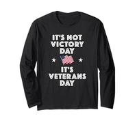 It's Not Victory Day It's Veterans Day Victory Day Renamed Maglia a Manica