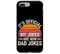 It's Official My Jokes Are Now Dad Jokes Padre - Custodia per iPhone 7 Plus/8 Plus