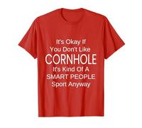It's Ok If You Dont Like Cornhole Player Funny Bean Bag Maglietta