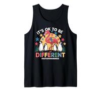 It's OK to be Different Flamingo Autism Awareness For Kids Canotta