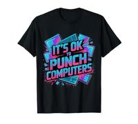 It's Ok To Punch Computers La Rabbia del Programmatore |- Maglietta
