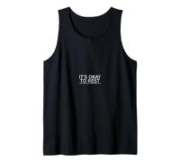 It's Ok To Rest Design Minimalista - Citazione Mindfulness Canotta
