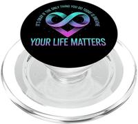 It's Okay If The Only Thing You DO Today Is Breathe PopSockets PopGrip per MagSafe