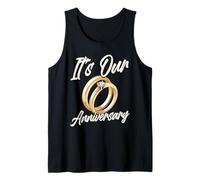 It's Our Anniversary for Husband Wife And Married Couples Canotta
