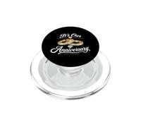 It's Our Anniversary Shirts for Married Couples Husband Wife PopSockets PopGrip per MagSafe
