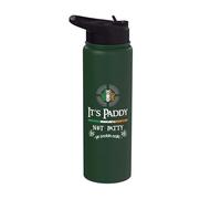 It's Paddy Not Patty Ye Feckin Eejit - St. Patricks Day 2021 Stainless Steel Insulated Water Bottle