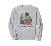 It's Past My Bedtime - Orsetto introverso assonnato divertente Felpa