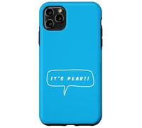 It's Peak Modern Slang Meme Bubble - Grafica a linea minima Custodia per iPhone 11 Pro Max