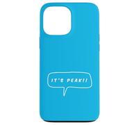 It's Peak Modern Slang Meme Bubble - Grafica a linea minima Custodia per iPhone 13 Pro Max