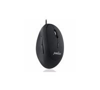 ITS Perixx PERIMICE-519, mouse piccolo ergonomico per destrimani, cavo USB, nero