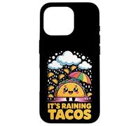 It's Raining Tacos Cute Food Kawaii Design Colorato Custodia per iPhone 16 Pro