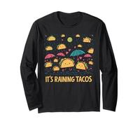 It's Raining Tacos Funny Taco Lovers Kids Girls Boys Maglia a Manica