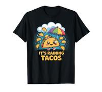 It's Raining Tacos - Simpatico Design Sombrero Kawaii Maglietta