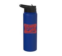 It's River Time - Capitano della barca Nautica Vita sul lago Stainless Steel Insulated Water Bottle