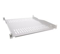 ITS Scaffale da 19, 550mm, 50kg, 1U, grigio RAL 7035
